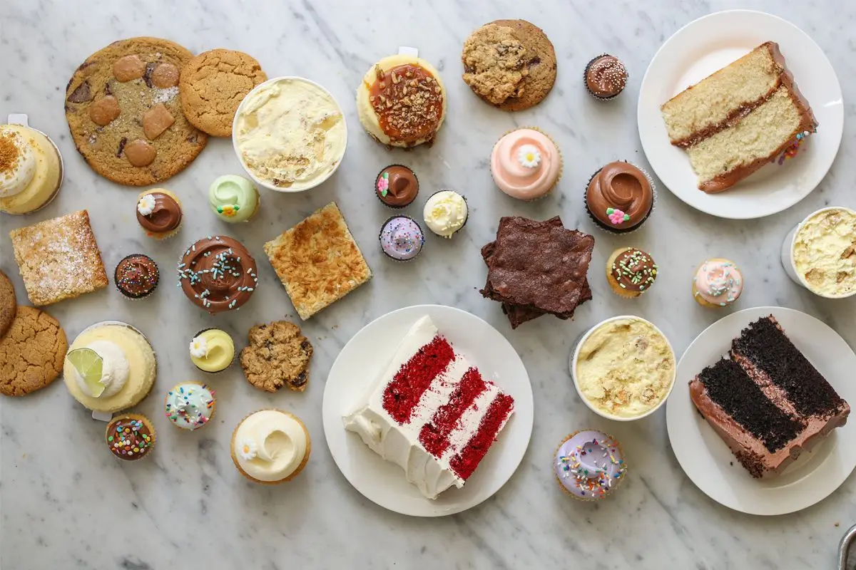 cakes and cookies from Magnolia Bakery