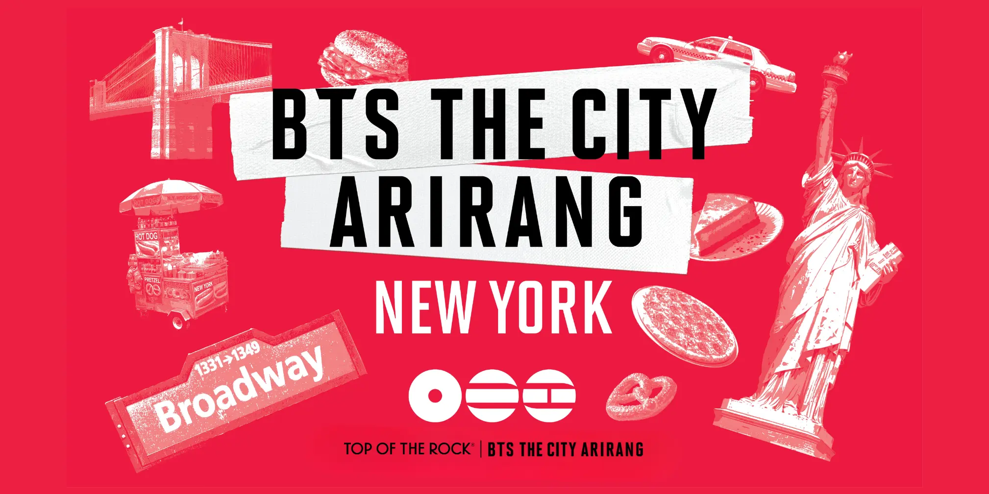 BTS THE CITY ARIRANG at Top of the Rock