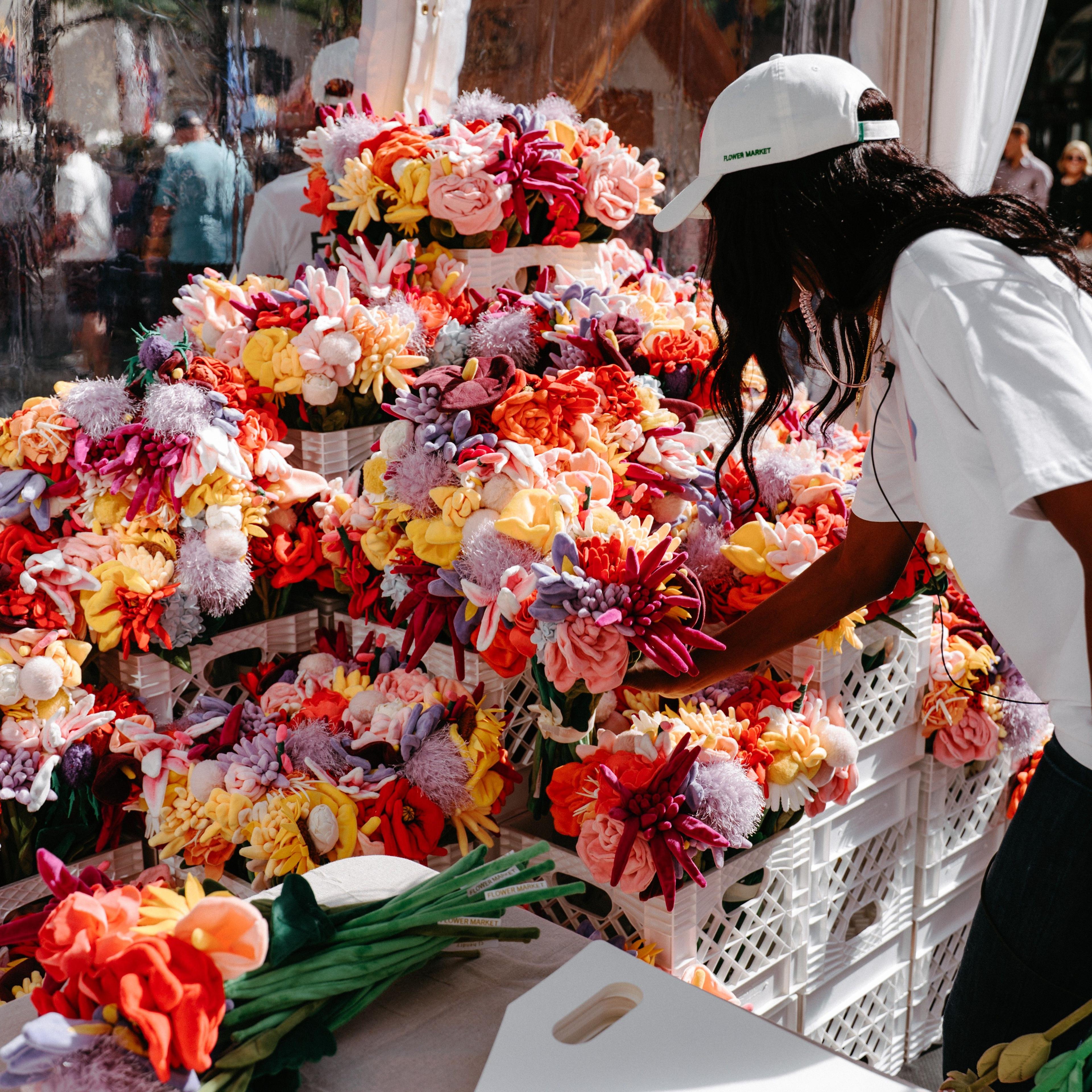 cj hendry's flower market at rockefeller center