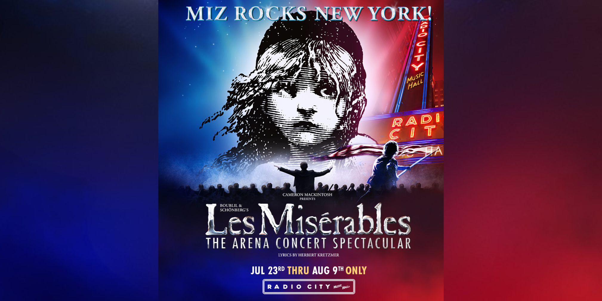 Les Misérables: The Arena Concert Spectacular at Radio City Music Hall