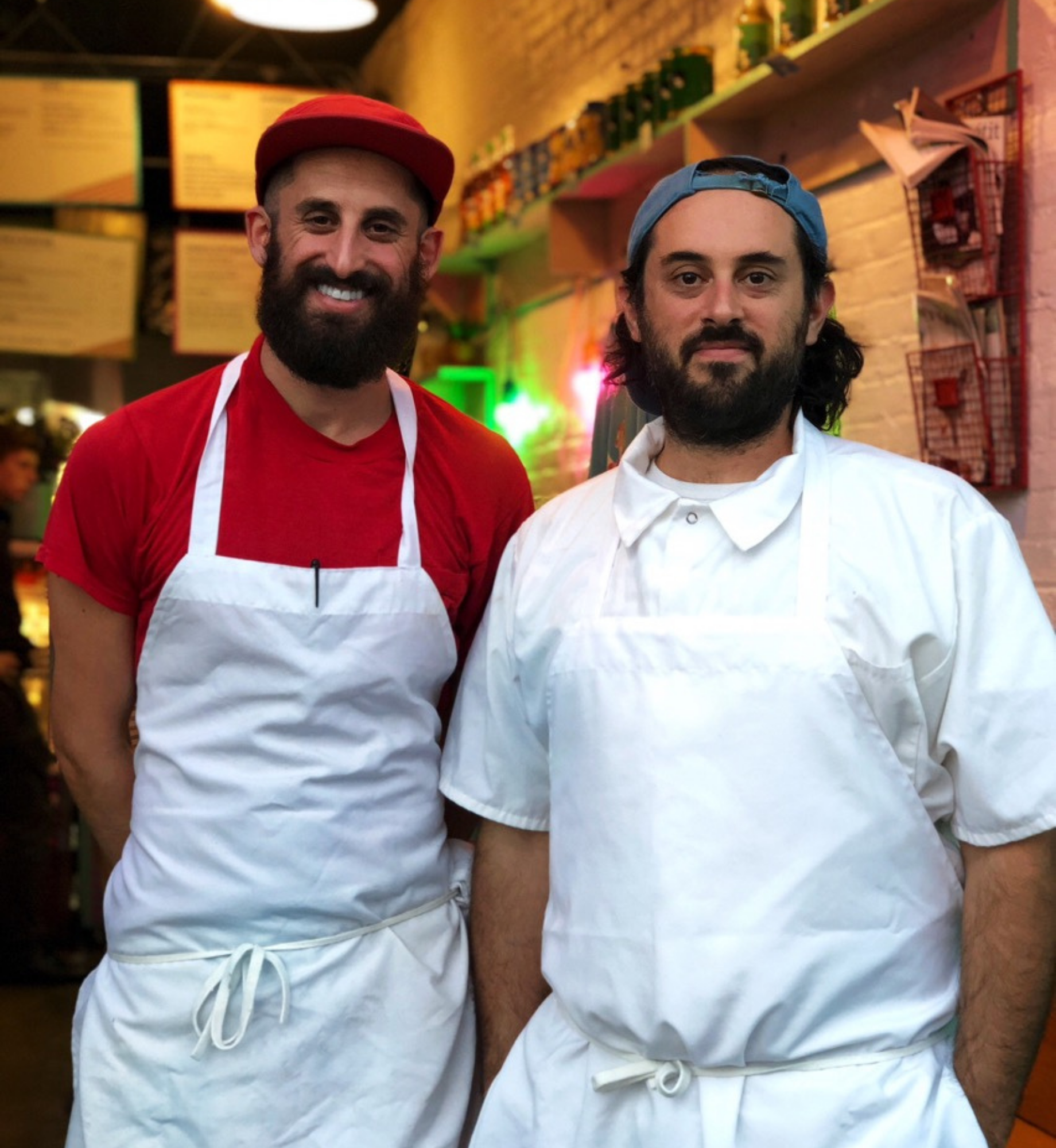 Eli and Max Sussman the owners of Samesa