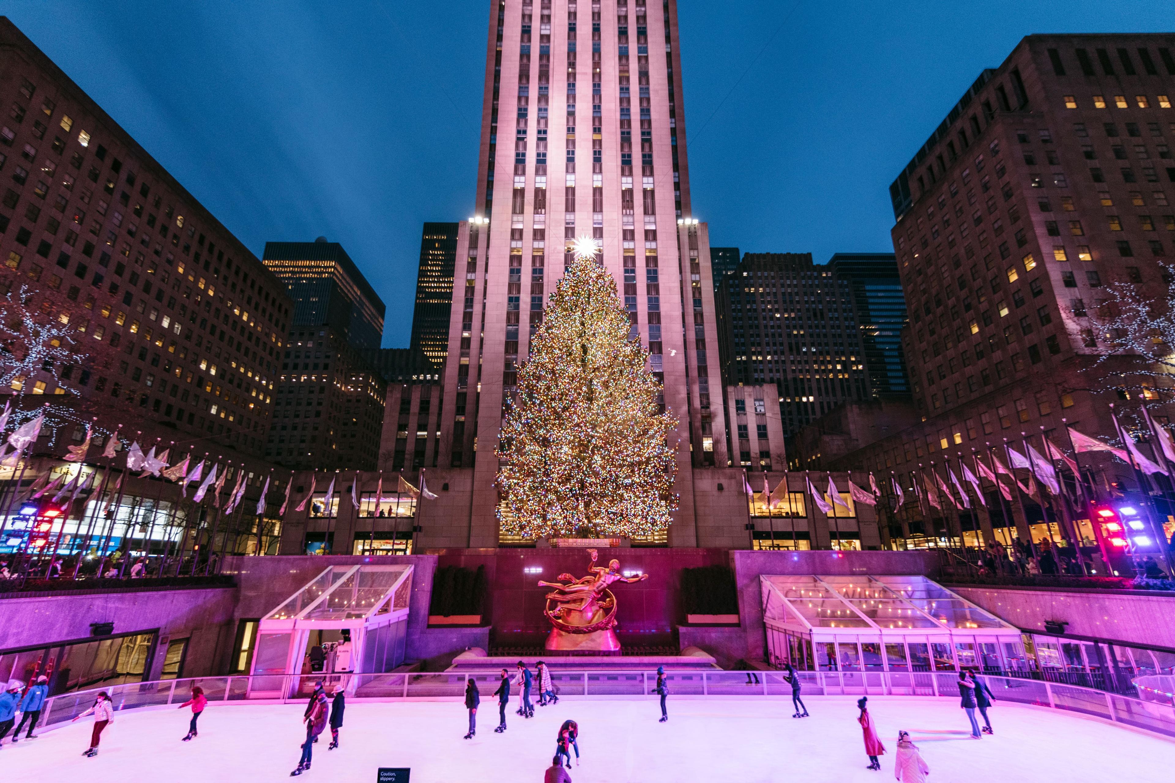 the rink at rockefeller center event