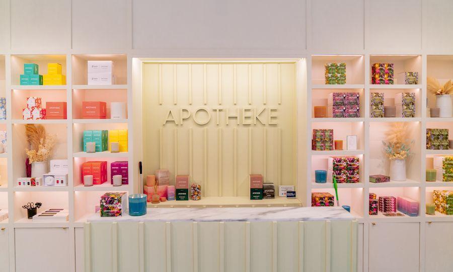 Inside APOTHEKE'S new store at Rockefeller Center