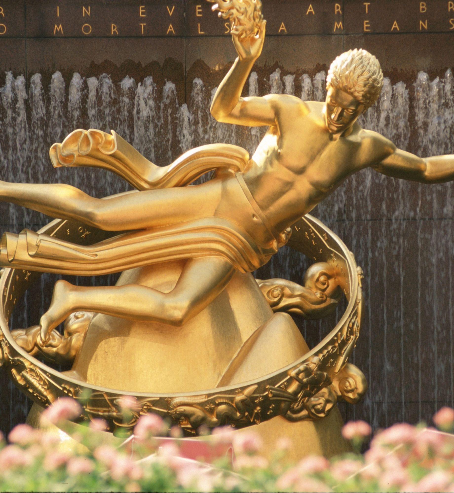 Prometheus Statue