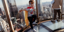 Free Face Painting at Top of the Rock