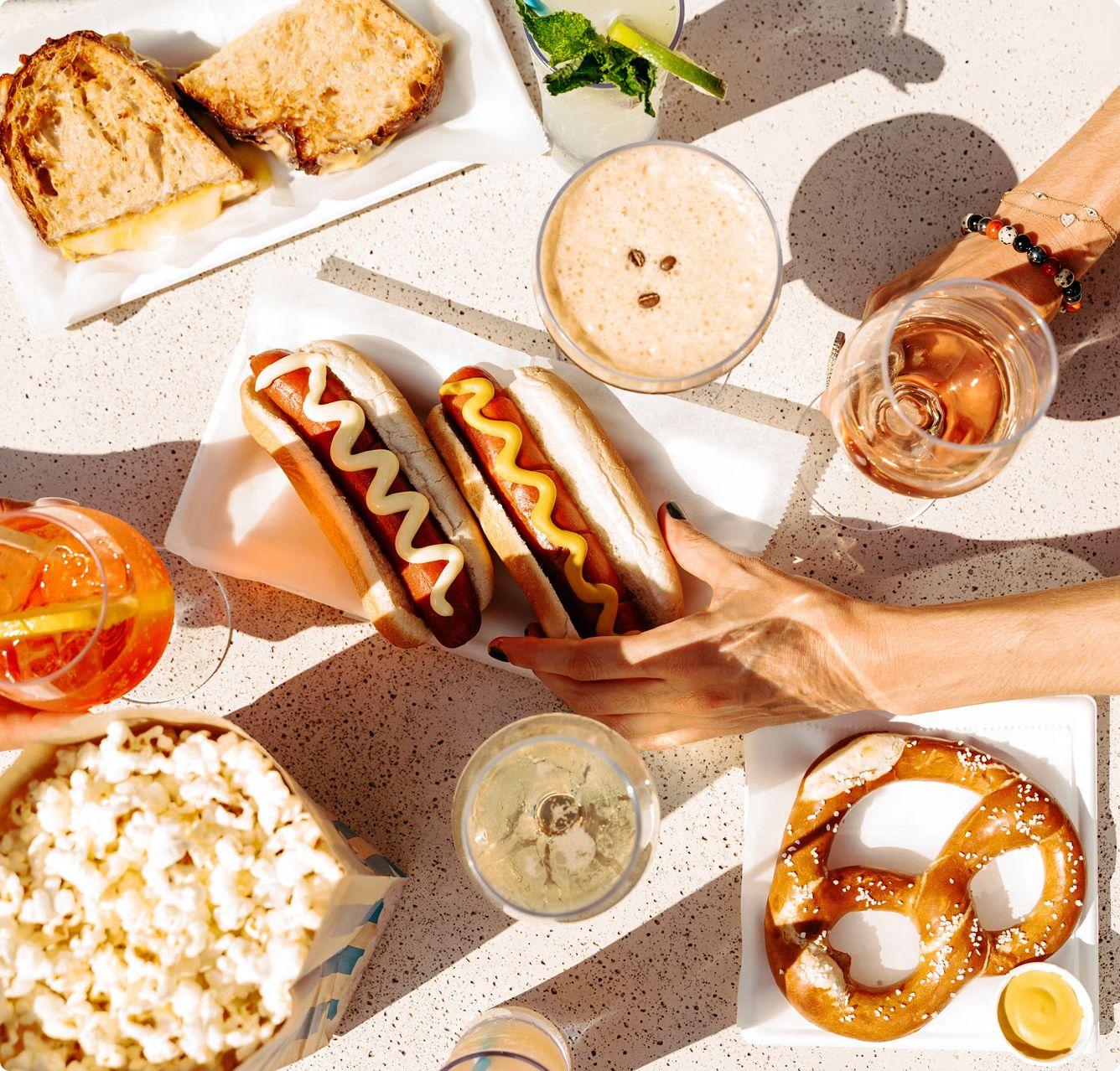 food and drinks
