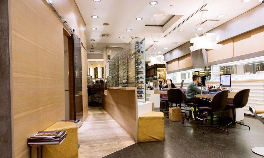 Interior of Studio Optix at Rockefeller Center