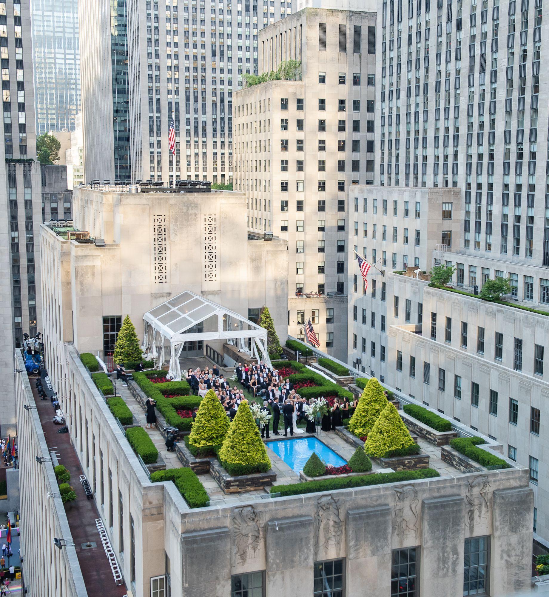 Rooftop garden wedding at 620 Loft & Garden