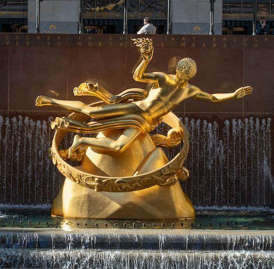 Prometheus sculpture by Paul Manchip